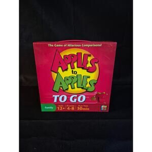 Apples to Apples game to go handle carry box - FAMILY GAME Never Used
